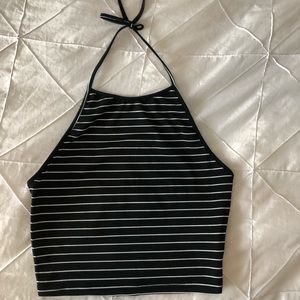 Striped Crop Top
